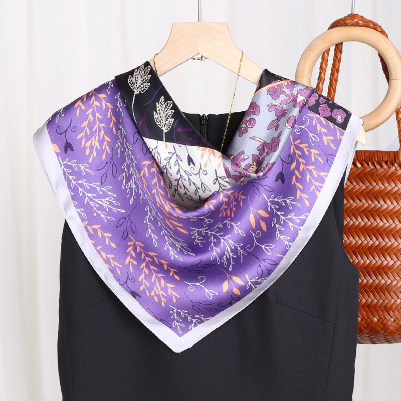 Violetta Foulard (100% Seta - 68cm)
