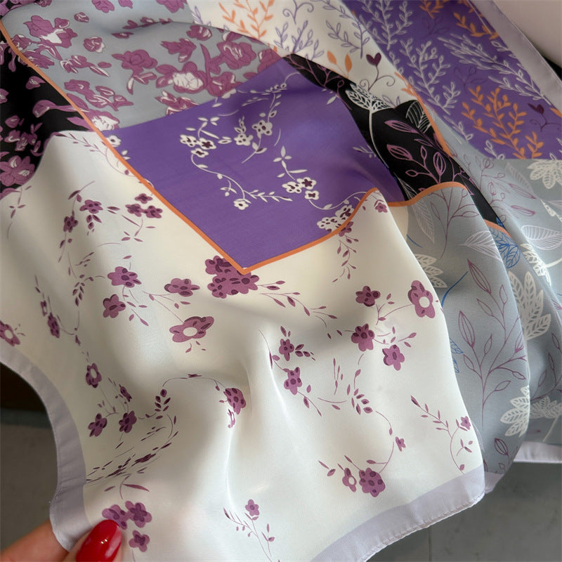 Violetta Foulard (100% Seta - 68cm)