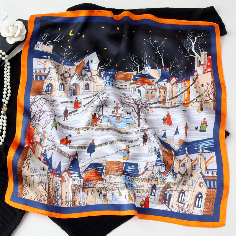 Camille Foulard (100% Seda - 53cm)