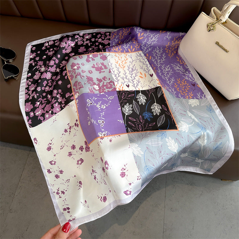 Violetta Foulard (100% Seta - 68cm)