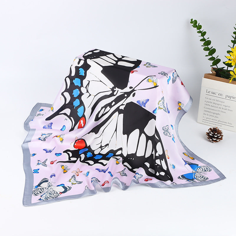 Farfalla Foulard (100% Seta - 68cm)