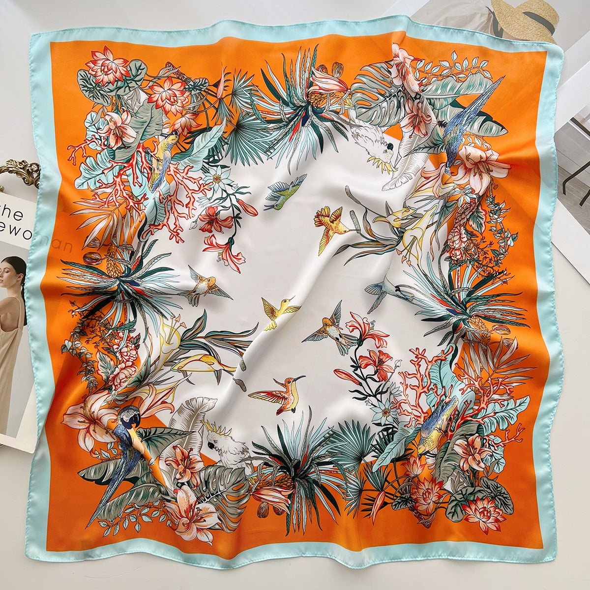 Cecile Foulard (100% Seta - 68cm)