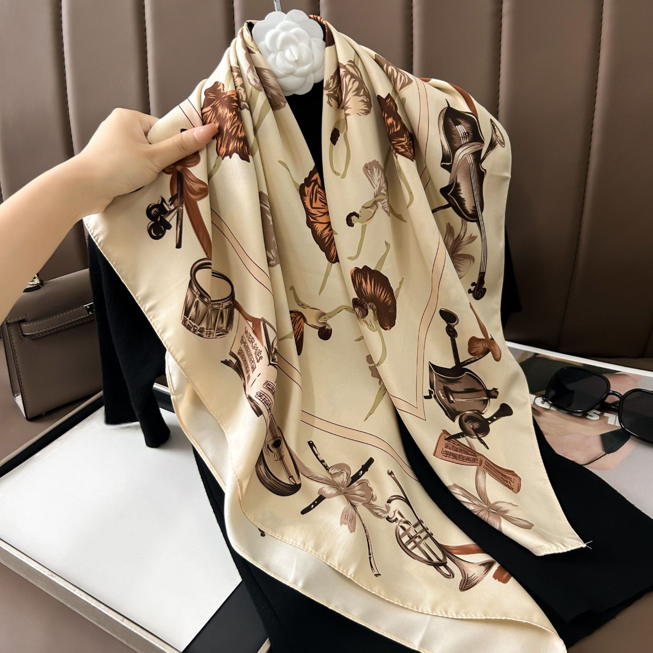 Ballerina Foulard (90cm - 100% Seta)