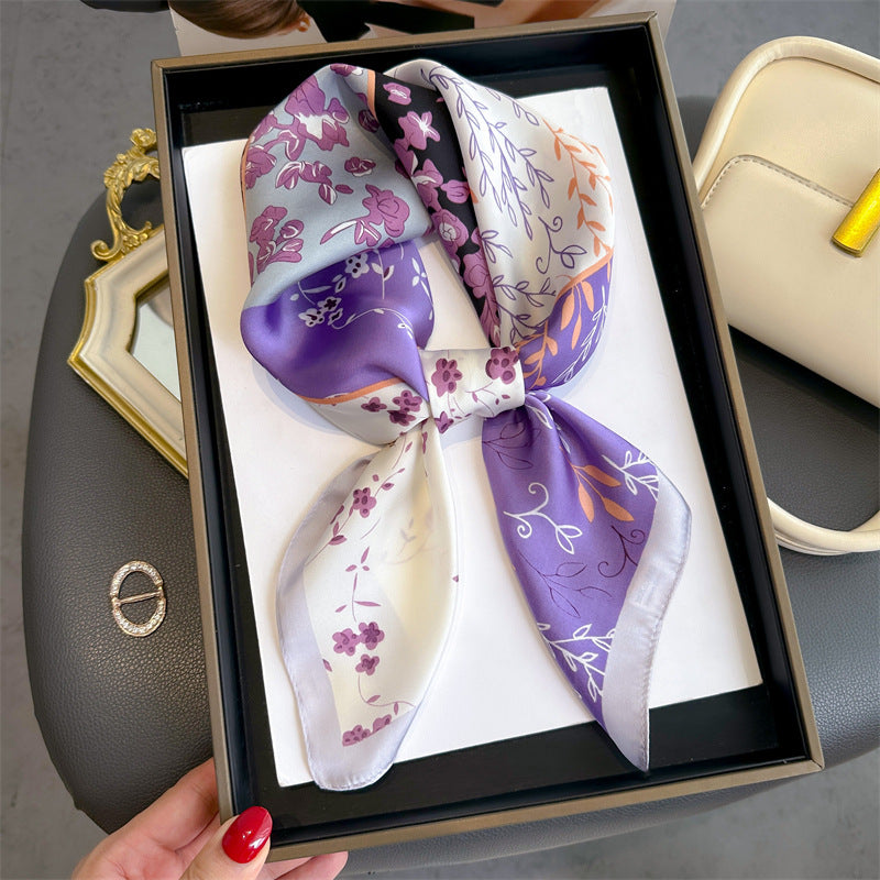 Violetta Foulard (100% Seta - 68cm)