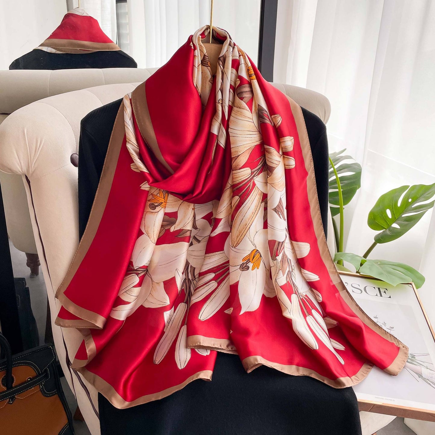Amélie Foulard (175cm - 100% Seda)