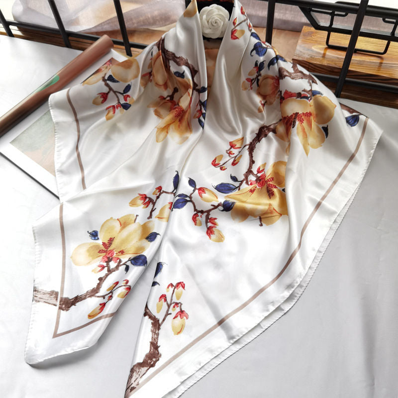 Yana Foulard (100 % silke - 68 cm)