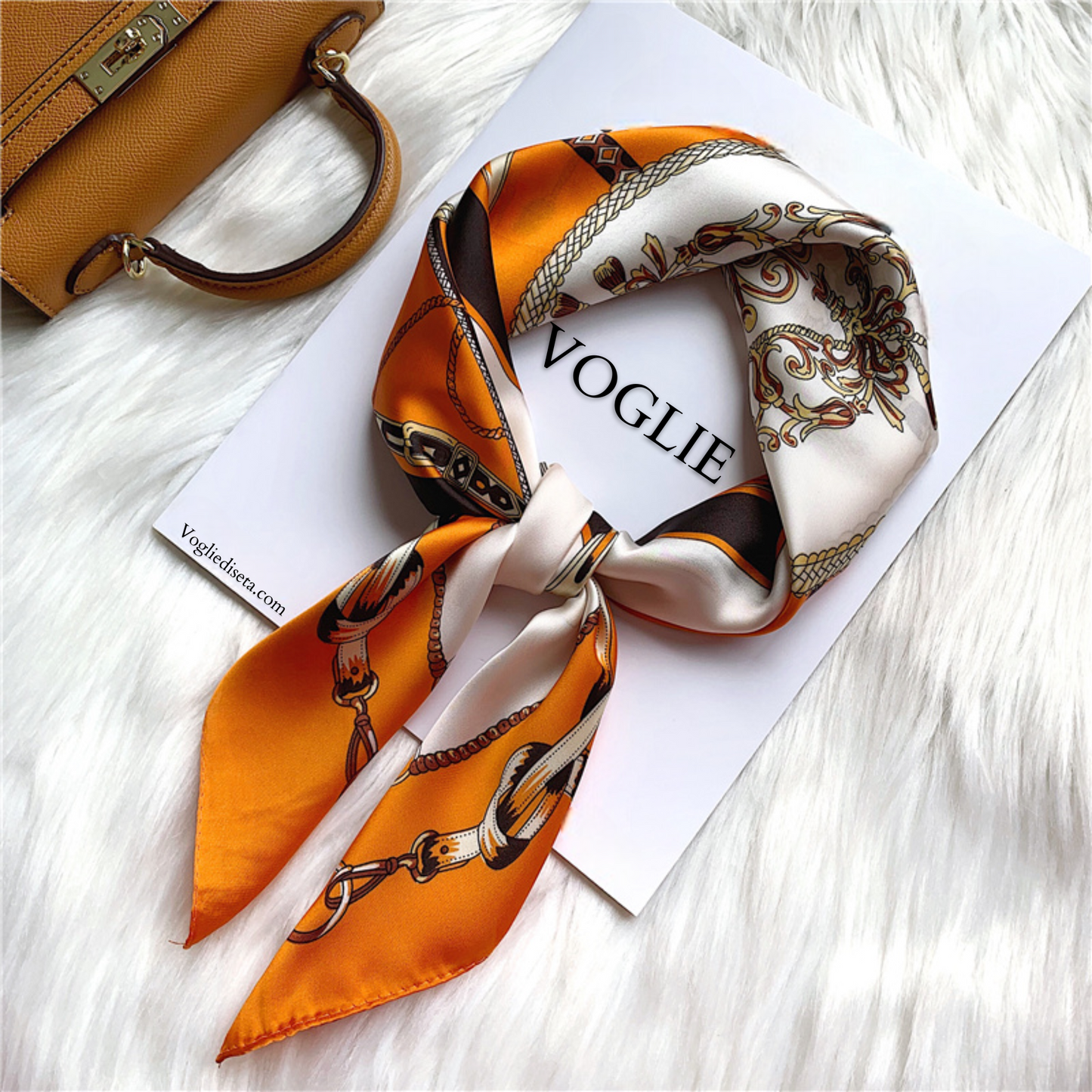 Clotilde Foulard (100% Zijde- 68cm)