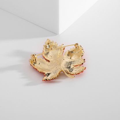 Foglia Broche (Kristallen)