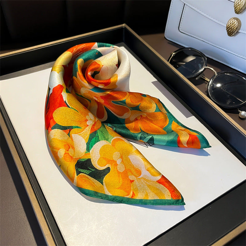 Bunny Foulard (100% Zijde- 53cm)