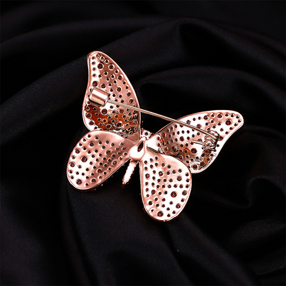 Butterfly brosch (zirkoner)