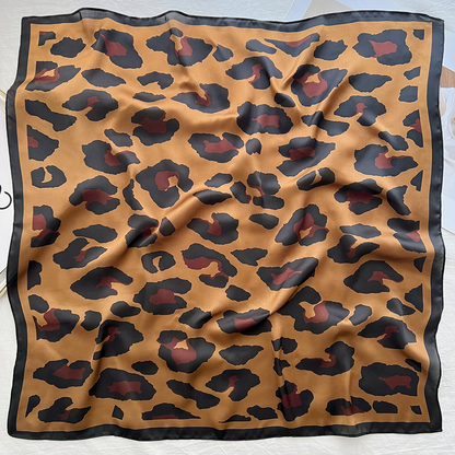 Mini Leo Foulard (100% Silk - 53cm)