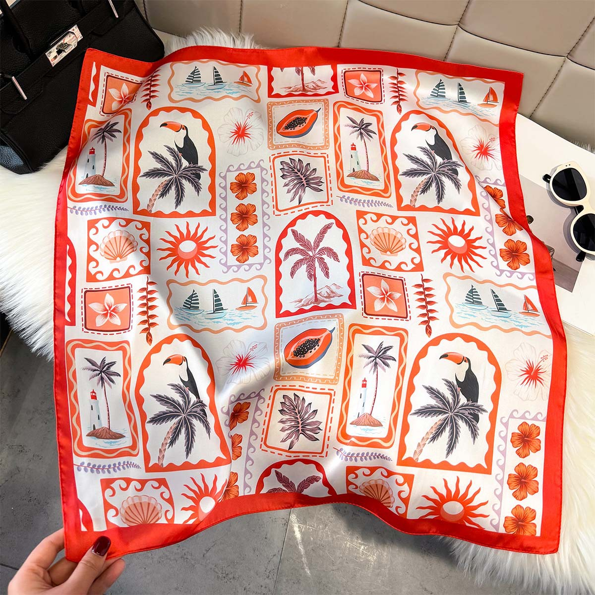 Isabella Foulard (100% Seda - 68cm)