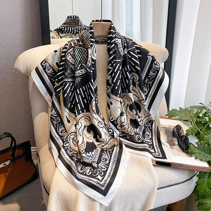 Carty Foulard (88cm – 100 % Seide)