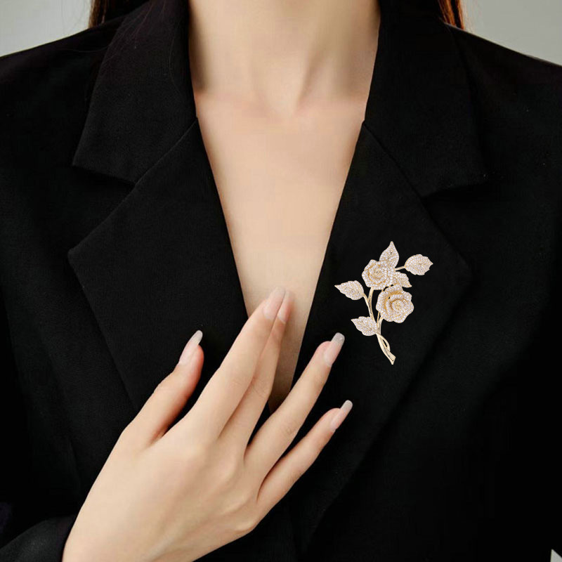 Καρφίτσα LeRose (Ζιρκόνια)