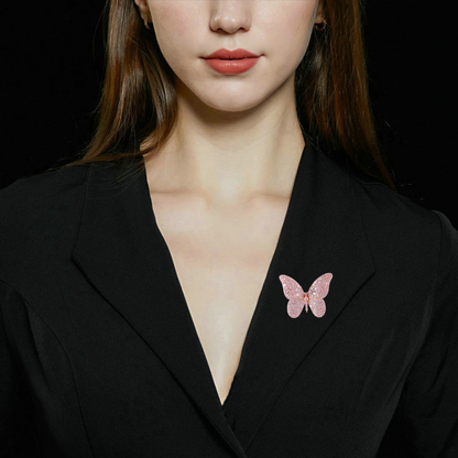 Butterfly brosch (zirkoner)