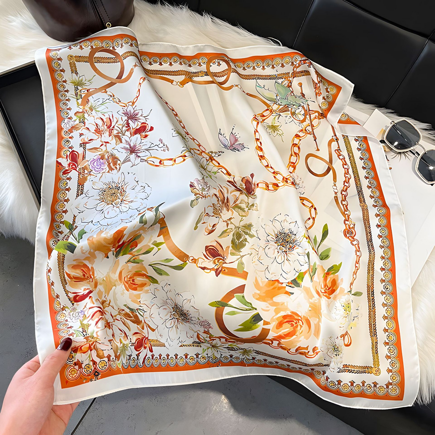 Gabriela Foulard (100% Seda - 68cm)