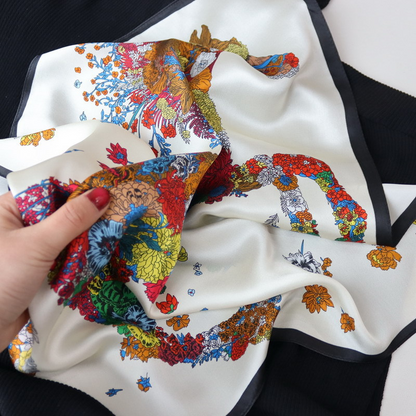 Helvira Foulard (100% Zijde - 68cm)