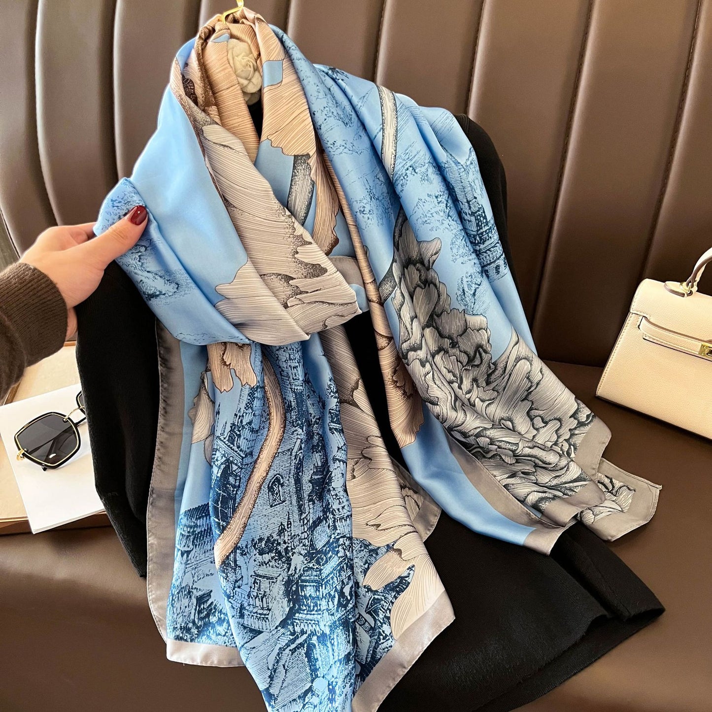 Arwen Foulard (175cm - 100% Silke)