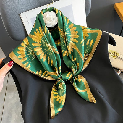 Esmeralda Foulard (100% Silk - 68cm)