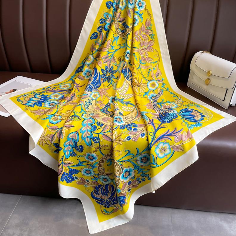 Claudiette Foulard (88cm - 100% Silke)