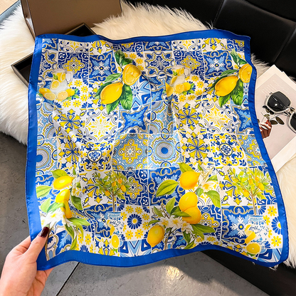 Amalfi Foulard (100% Seide - 68cm)