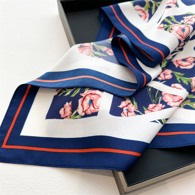 Lassye Foulard (88cm - 100% Seide)