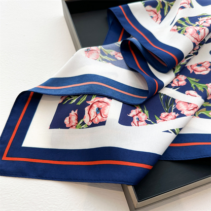 Lassye Foulard (88cm - 100% Seide)
