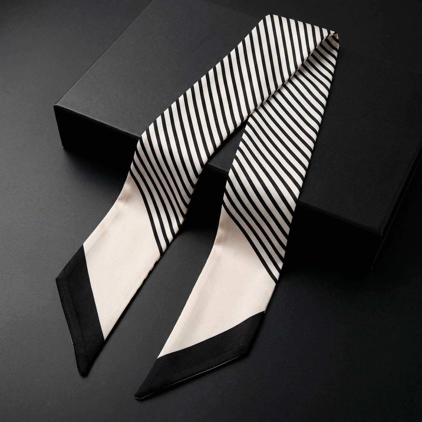 Kassandra Twilly Foulard (100% Seda - 6x80cm)