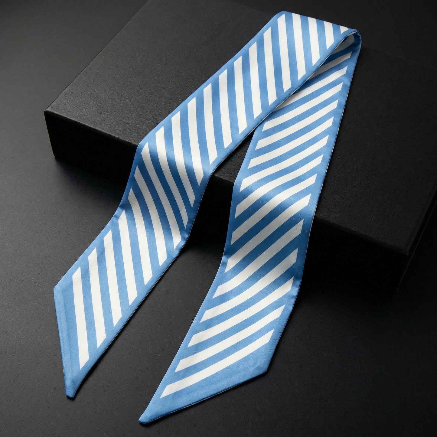 Allyson Twilly Foulard (100% Silk - 6x80cm)