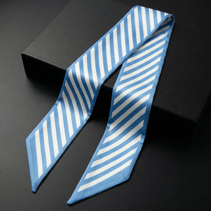 Allyson Twilly Foulard (100% Silk - 6x80cm)