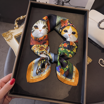 Kitty Foulard (100% Seta - 53cm)