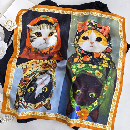 Kitty Foulard (100% Seta - 53cm)
