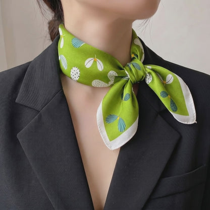 Verde Foulard (100% Seta - 53cm)